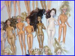 Vintage Mattel Barbie Doll Lot Of 25 Barbies & Clothing 80s 90's 2000's