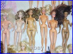 Vintage Mattel Barbie Doll Lot Of 25 Barbies & Clothing 80s 90's 2000's