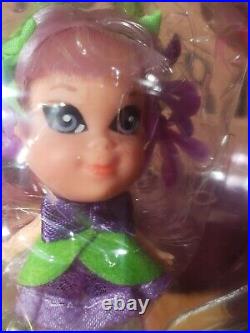 Vintage Mattel LIDDLE KIDDLE #3703 VIOLET Kiddle Kologne Doll NIB MINT Condition