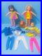 Vintage Mattel LOT of Tutti Dolls & Clothes Tutti, Chris & Todd Japan