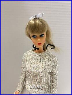 Vintage Mod Brunette Blonde Twist N Turn TNT Barbie Doll Mint Original 1960s Lot