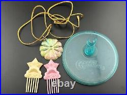 Vintage Moon Dreamers BITSY & ROARY Hasbro Picks Necklace Stand COMPLETE