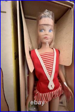 Vintage Original 1963 Japanese Exclusive Skipper Barbie Doll HTF With Box MINT