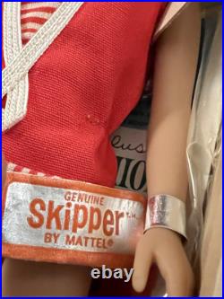 Vintage Original 1963 Japanese Exclusive Skipper Barbie Doll HTF With Box MINT