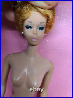 Vintage Original White Ginger Blonde Bubble Cut Barbie Doll