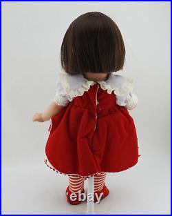 Vintage Patsy Queen of Hearts 14 Doll Effanbee w Rabbit Crown Stand Box Lot
