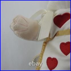 Vintage Patsy Queen of Hearts 14 Doll Effanbee w Rabbit Crown Stand Box Lot