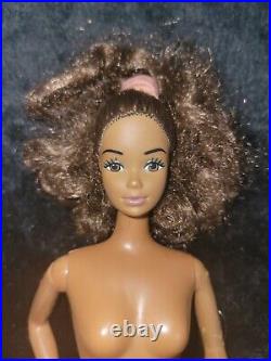 Vintage Pink & Pretty Christie, Steffi Barbie Mattel Black Doll