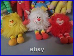 Vintage Rainbow Brite dolls-LOT OF 7-1983 Hallmark Brand retro toys girls plush