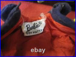 Vintage Retro 1966 Barbie Doll Case with 2 Dolls, Clothes and Accessories