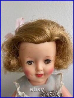 Vintage Shirley Temple Dolls by IDEAL Lot of 3 1957, 1972 & 1982 Dolls