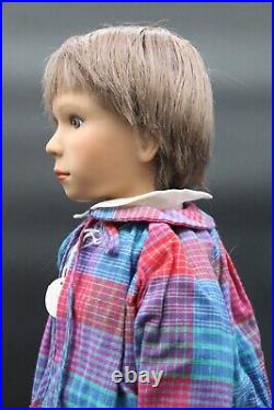 Vintage Sonja Hartmann Doll Claire & Brother 24 Vinyl & Cloth 1980's Germany