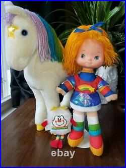 Vintage Starlight Rainbow Brite Twink Sprite 1984 Mattel Horse Lot Bundle