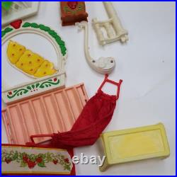 Vintage Strawberry Shortcake AM Greetings Dolls Furniture Accessories Lot