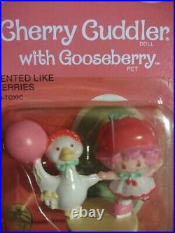 Vintage Strawberry Shortcake Cherry Cuddler With Gooseberry Mini Sealed