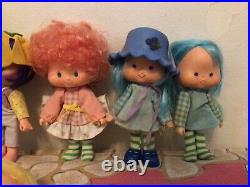 Vintage Strawberry Shortcake Doll Lot 13 Dolls Kenner 1980s