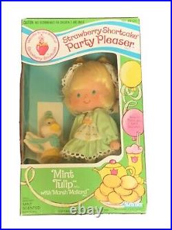 Vintage Strawberry Shortcake MINT TULIP Party Pleaser Doll Mint in Box