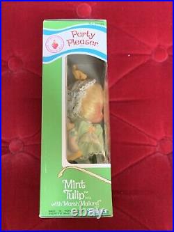 Vintage Strawberry Shortcake MINT TULIP Party Pleaser Doll Mint in Box