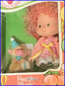 Vintage Strawberry Shortcake RARE Party Pleaser Peach Blush Mint In Box