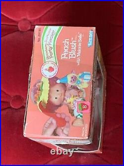 Vintage Strawberry Shortcake RARE Party Pleaser Peach Blush Mint In Box