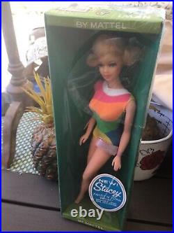 Vintage Tnt Stacey Barbie Doll Nrfb Mint