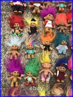 Vintage Troll Dolls Massive Lot Of 108 Collectible RUSS & More