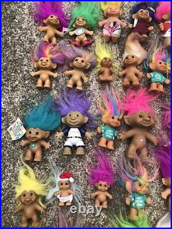 Vintage Troll Dolls Massive Lot Of 108 Collectible RUSS & More