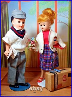 Vintage Vogue Blonde Jill with Boyfriend Jeff Jill Goes To College