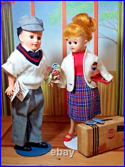 Vintage Vogue Blonde Jill with Boyfriend Jeff Jill Goes To College