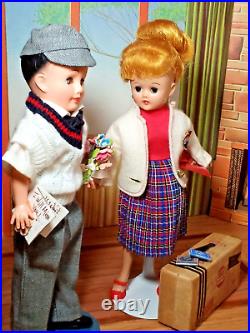 Vintage Vogue Blonde Jill with Boyfriend Jeff Jill Goes To College