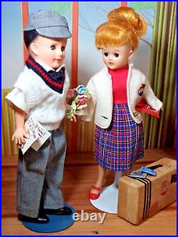 Vintage Vogue Blonde Jill with Boyfriend Jeff Jill Goes To College
