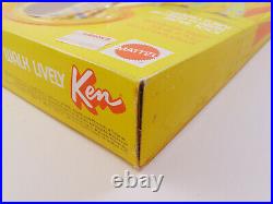 Vintage Walk Lively Ken Doll #1184 Mint In Box Nrfb 1971 Barbie Mattel