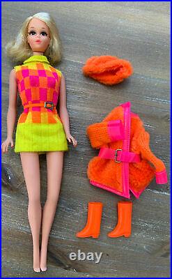 Vintage Walking JAIME Blonde Barbie Doll Vhtf SEARS FURRY FRIENDS VGC