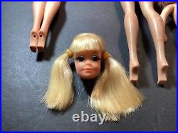 Vintage White Ginger Bubblecut Barbie Lot Skipper PJ Lots More WOW