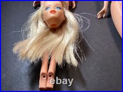 Vintage White Ginger Bubblecut Barbie Lot Skipper PJ Lots More WOW