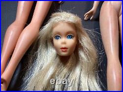 Vintage White Ginger Bubblecut Barbie Lot Skipper PJ Lots More WOW