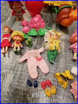 Vintage strawberry shortcake lot 1980's dolls pets Playsets berry sweet