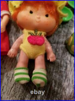 Vintage strawberry shortcake lot 1980's dolls pets Playsets berry sweet