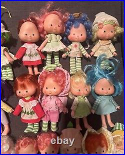Vintage strawberry shortcake lot 23 dolls