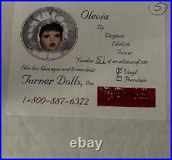 Virginia Ehrlich Turner BABY Doll 26 LE 51/300 OLEVIA MINT IN BOX
