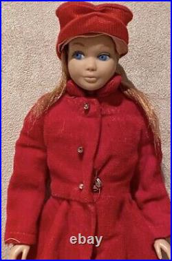 Vtg 1960s Barbie Lot Barbie Ken Midge Francie Barbie Clothes Lot & Barbie Box