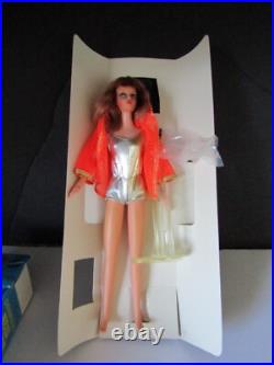 Vtg 1969 Dramatic New Living Barbie Doll Titan Original Box MINT