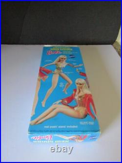 Vtg 1969 Dramatic New Living Barbie Doll Titan Original Box MINT