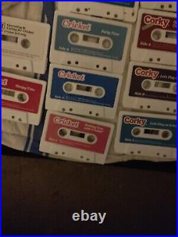 Vtg 1985 1986 PLAYMATES CRICKET + CORKY DOLL LOT TAPES + ORIGINAL CLOTHES+ Books