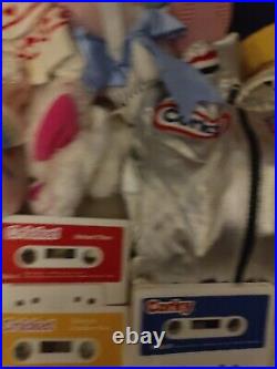 Vtg 1985 1986 PLAYMATES CRICKET + CORKY DOLL LOT TAPES + ORIGINAL CLOTHES+ Books