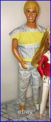 Vtg 70's/'80s Mattel Barbie Lot 7pc. Superstar Fashion Photo, Tracy Bride, Teresa+