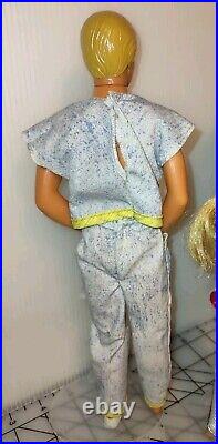 Vtg 70's/'80s Mattel Barbie Lot 7pc. Superstar Fashion Photo, Tracy Bride, Teresa+