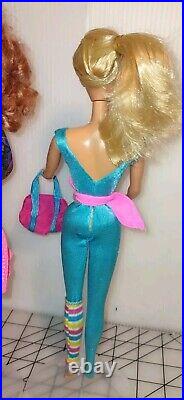 Vtg 70's/'80s Mattel Barbie Lot 7pc. Superstar Fashion Photo, Tracy Bride, Teresa+