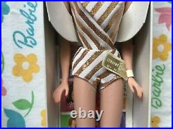 Vtg European Bubblecut Barbie Brunette Nrfb Mint In Box, Wrist Tag+ #850