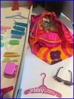 Vtg Mod Brunette TNT Barbie-Francie Dolls 1960s Clothes & Accessories Mixed Lot
